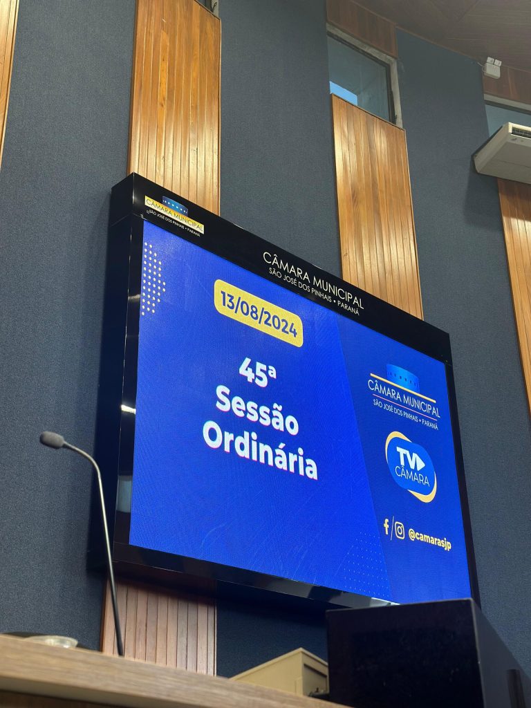 Câmara Municipal aprova moção e projetos de lei na sessão desta terça; confira