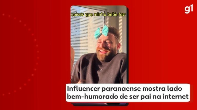 VÍDEO: Influencer muda estilo de postagens após nascimento da filha e atrai milhões de seguidores com paternidade bem-humorada