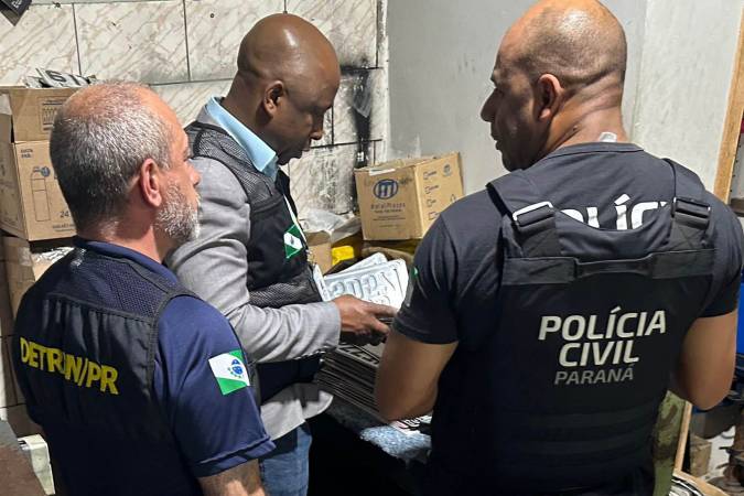 Nova operação da PCPR e Detran mira empresas de emplacamento de veículos