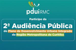 São José dos Pinhais disponibilizará a Central de Treinamento para a população participar da 2ª Audiência Pública do PDUI-RMC