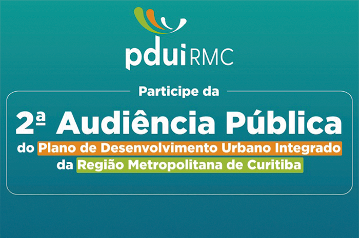 São José dos Pinhais disponibilizará a Central de Treinamento para a população participar da 2ª Audiência Pública do PDUI-RMC