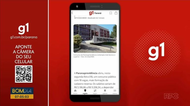 Paranaprevidência abre concurso público com salários de até R$ 9,3 mil; veja como se inscrever