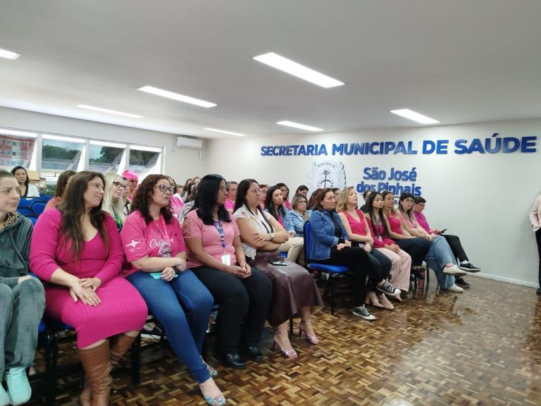 Diversas ações alusivas ao Outubro Rosa foram realizadas pela Secretaria de Saúde