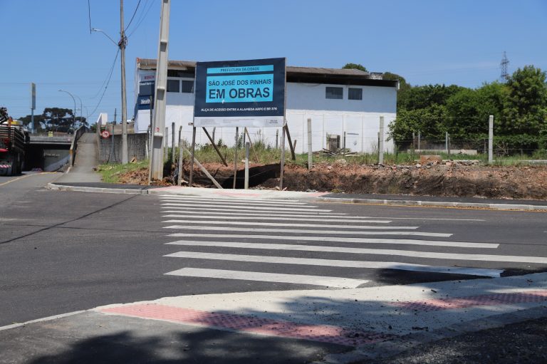 Prefeitura de São José dos Pinhais entrega alça de acesso da Alameda Arpo à BR-376