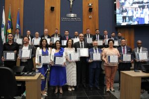 Vereadores são diplomados pela Justiça Eleitoral