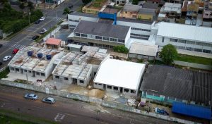 Obras do CMEI Luiza Possebom Tozzo alcançam 20% de conclusão e ampliação permitirá atendimento a 700 alunos