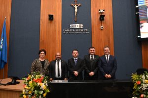 Conheça a Mesa Diretiva da Câmara Municipal para o biênio 2025/2026