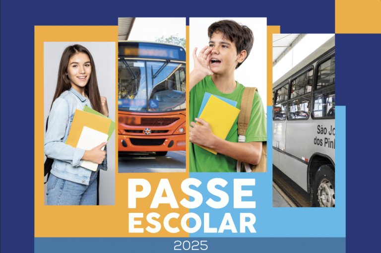 Com subsídio de 50% no valor da passagem, cadastro do Passe Escolar e Universitário 2025 começa amanhã (05)