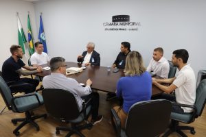 Câmara Municipal recebe a visita do diretor-presidente e equipe do CIEE/PR