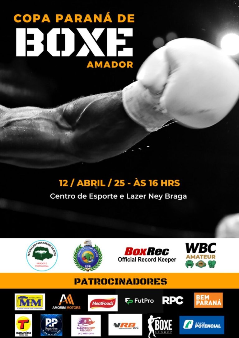 Copa Paraná de Boxe Amador: 19 lutas neste sábado, em São José dos Pinhais