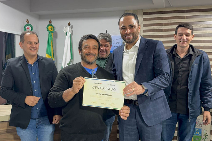 Qualifica Paraná: programa do Estado forma 63 alunos em Tijucas do Sul e Agudos do Sul