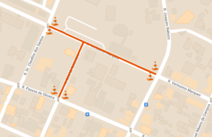 Prefeitura de São José dos Pinhais informa bloqueio em ruas do Centro neste fim de semana