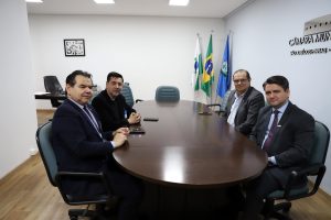 Câmara Municipal recebe visita de Embaixador do Paraguai