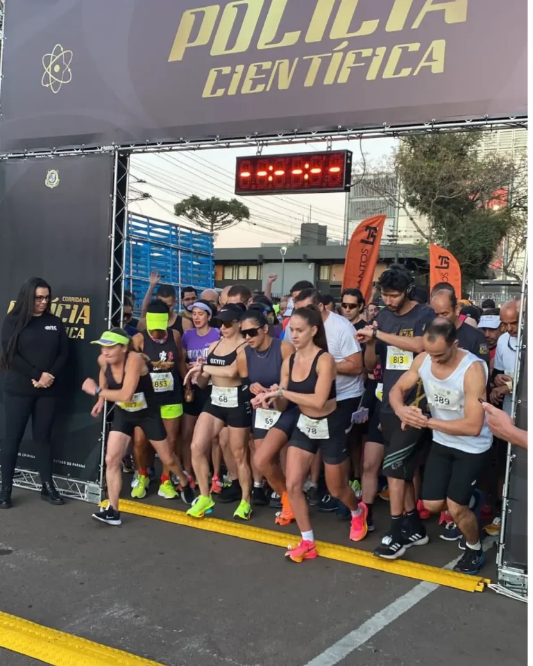 Últimos dias para inscrição na Corrida da Polícia Científica do Paraná; evento será em Curitiba
