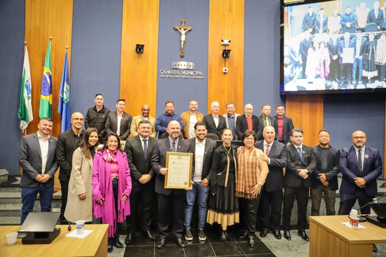 Câmara Municipal concede título de Cidadão Benemérito ao Deputado Estadual Thiago Bührer