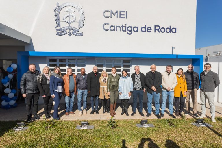 Inaugurado CMEI Cantiga de Roda, em São José dos Pinhais, com capacidade para atender mais de 400 crianças