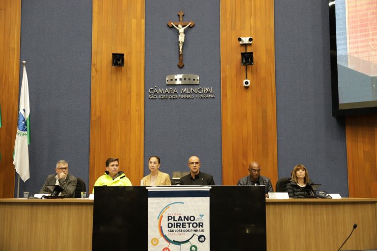 Câmara sedia lançamento da revisão do Plano Diretor de São José dos Pinhais