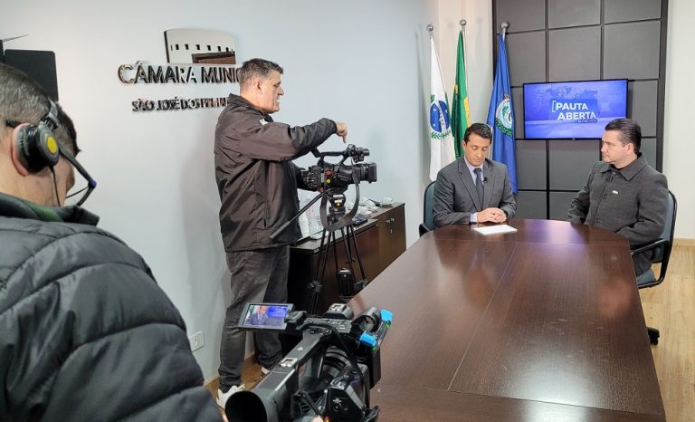 Presidente da Câmara Municipal é entrevistado pela Rede Evangelizar