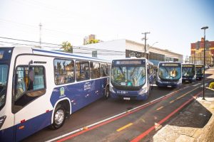 Transporte coletivo de São José dos Pinhais conta com 13 novos ônibus sustentáveis
