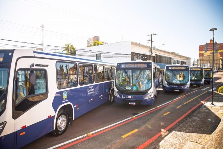 Transporte coletivo de São José dos Pinhais conta com 13 novos ônibus sustentáveis