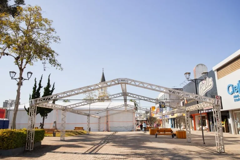 Patinação no gelo é atração gratuita de festival de inverno em São José dos Pinhais