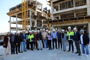 Vereadores visitam obra do novo Hospital São José