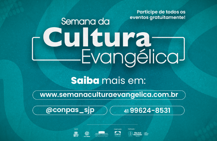 Semana da Cultura Evangélica de São José dos Pinhais inicia no dia 19 de setembro