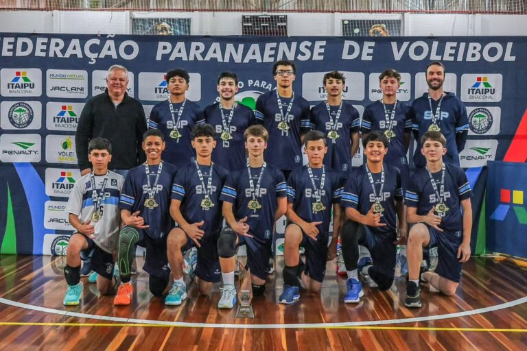 Equipes de vôlei de São José dos Pinhais conquistam bons resultados no Campeonato Paranaense