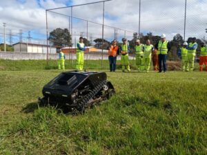 Concessionária do Paraná testa robôs para roçada da vegetação na faixa de domínio de rodovia