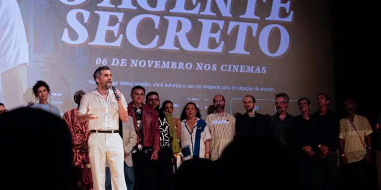 Equipe de O Agente Secreto festeja indicação para o Oscar 2026