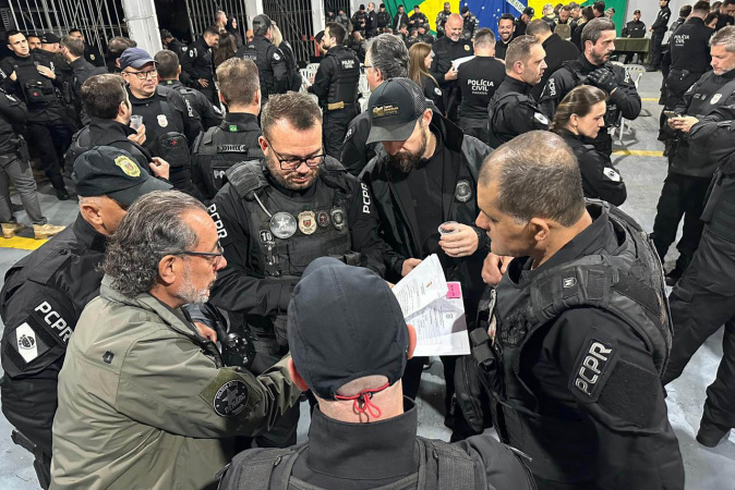 PCPR cumpre 59 mandados contra grupo criminoso que despachava drogas nos correios