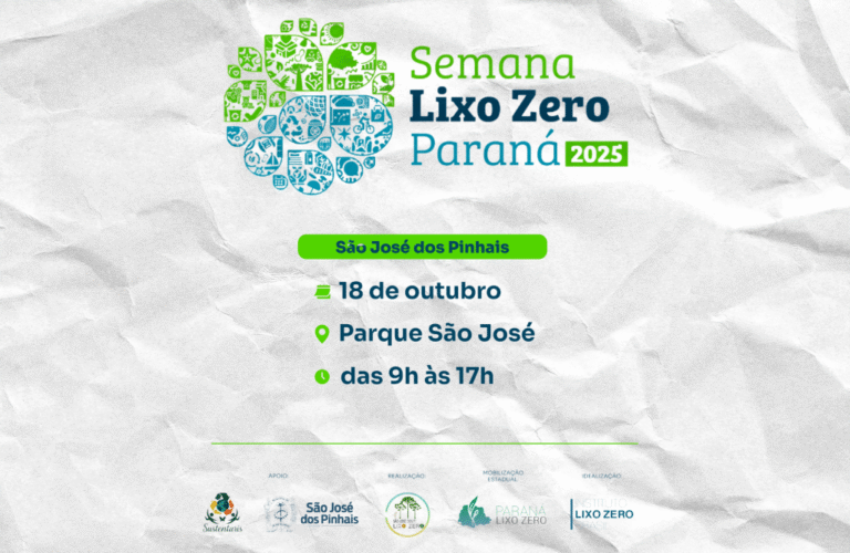 Semana Lixo Zero 2025 começa neste sábado com programação gratuita no Parque São José