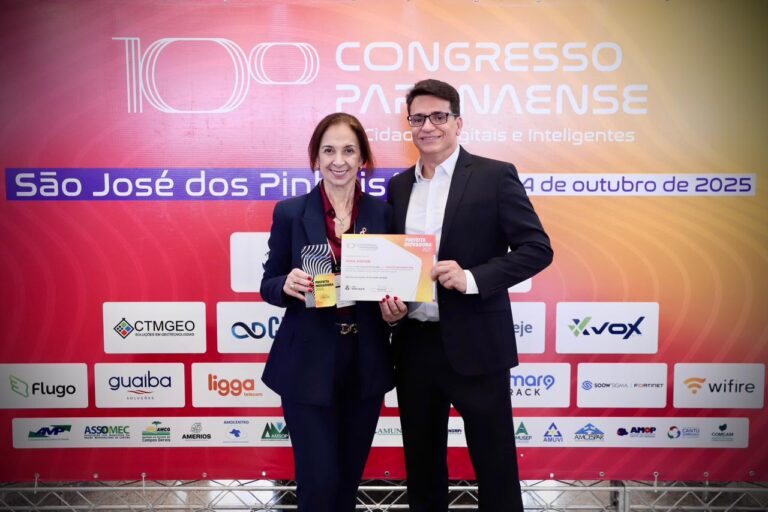 São José dos Pinhais é reconhecida com prêmio Prefeito Inovador 2025