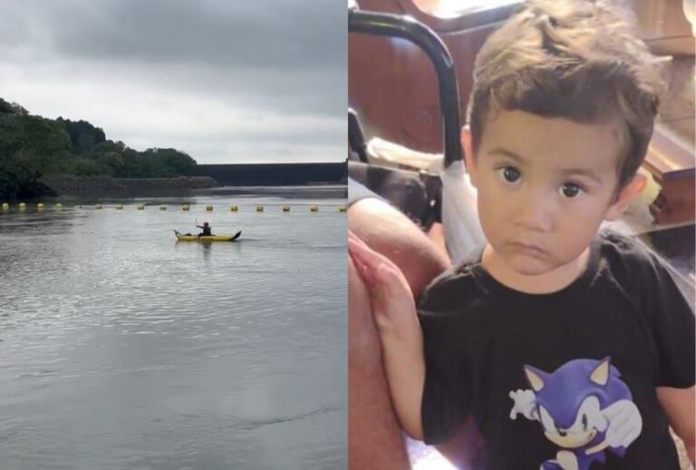 Bombeiros seguem buscas por criança desaparecida no Paraná