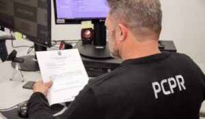 foto de um agente da pol&iacute;cia civil