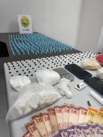 PMPR apreende grande quantidade de drogas em São José dos Pinhais