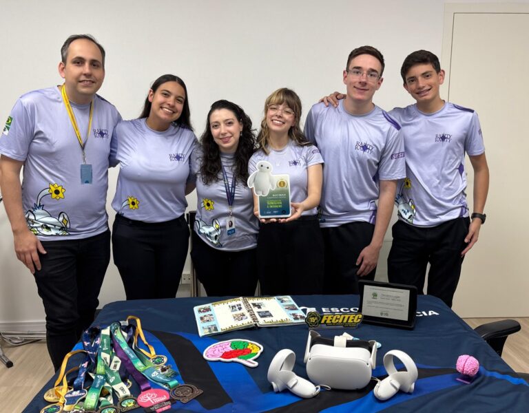 Vencedores da 2º Olimpíada de Tecnologia de São José dos Pinhais criam app para apoiar desenvolvimento de crianças com TEA
