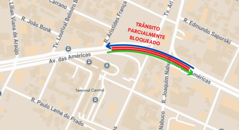 Confira os bloqueios de vias em São José dos Pinhais nesta semana