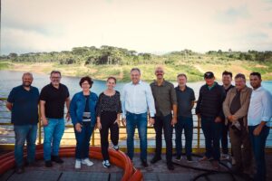 Barragem do Miringuava começa a ganhar forma com início do enchimento do reservatório