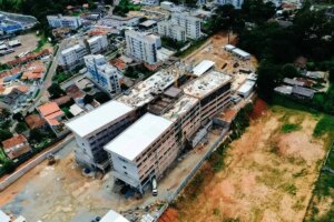 Novo hospital de São José dos Pinhais: obras atingem 32% de execução