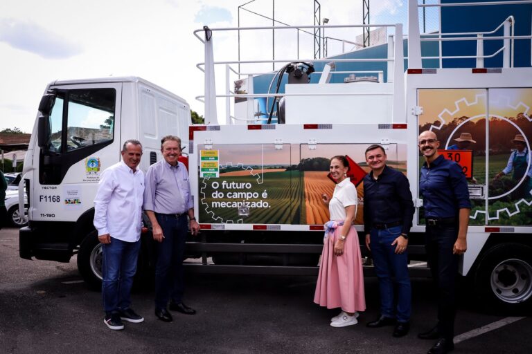 Novo caminhão comboio reforça Patrulha Mecanizada e amplia apoio à agricultura familiar em São José dos Pinhais