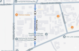 Rua Israelita em São José dos Pinhais terá sentido único a partir de 18 de março