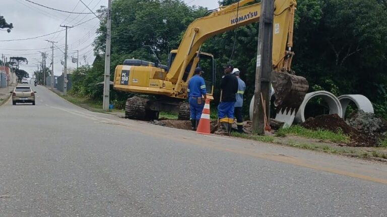 Drenagem é reforçada para acabar com alagamentos na região do Iná