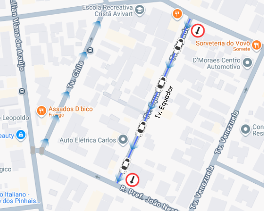 Travessa Equador, no bairro Cidade Jardim, passa a ter sentido único a partir desta segunda-feira (25)