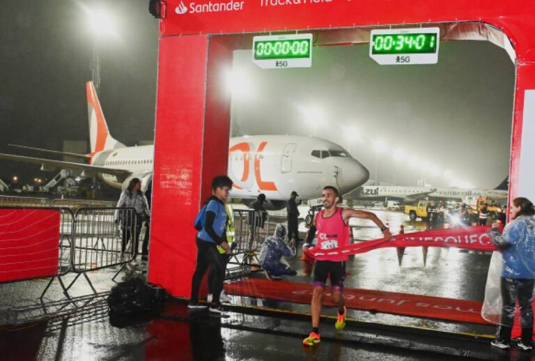 Aeroporto Afonso Pena recebe corrida exclusiva na pista de pousos