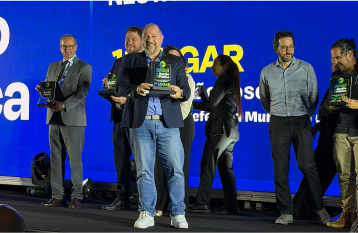 São José dos Pinhais é premiada na ExpoGov Brasil 2026 com o Programa Recicla São José