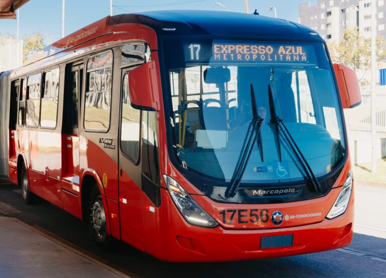 São José dos Pinhais testa ônibus superarticulado para futura ampliação do Expresso Boqueirão até o Terminal Central